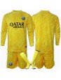 Paris Saint-Germain Torwart Ausweichtrikot für Kinder 2024-25 Langarm (+ Kurze Hosen)